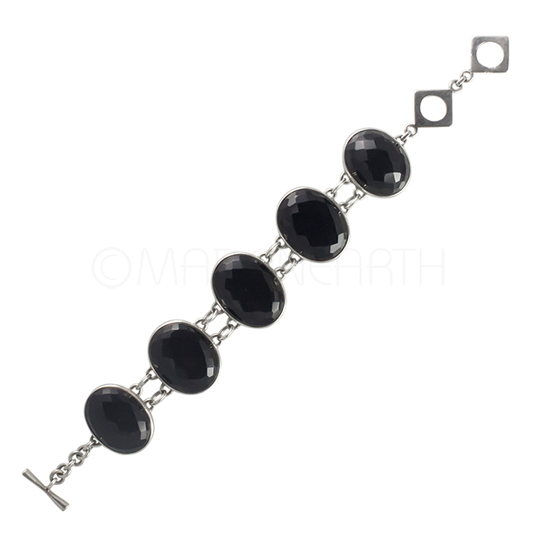 Onyx Multi Stone Bracelet 